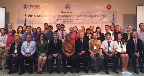 2015 ASEAN-US Science and Technology Felowship (Picture: personal collection)
